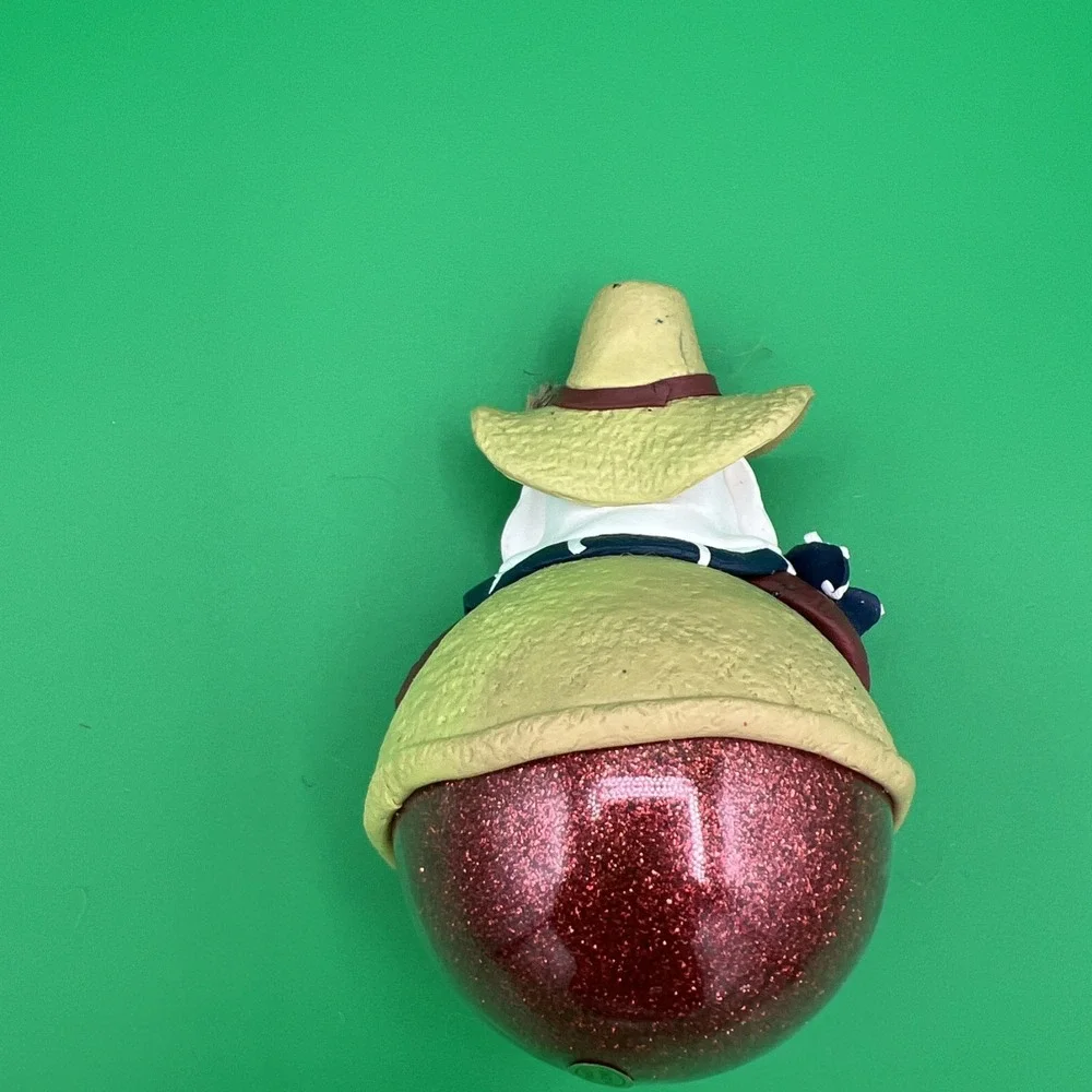 Cowboy Santa Claus Round up Christmas Ornaments 5